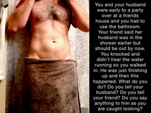 Walked in on my friends husband
