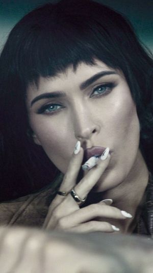 Whether you have a smoking fetish or not she is hot!