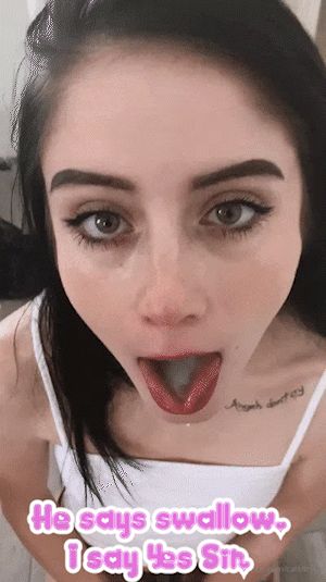 He says Swallow. I say Yes Sir.