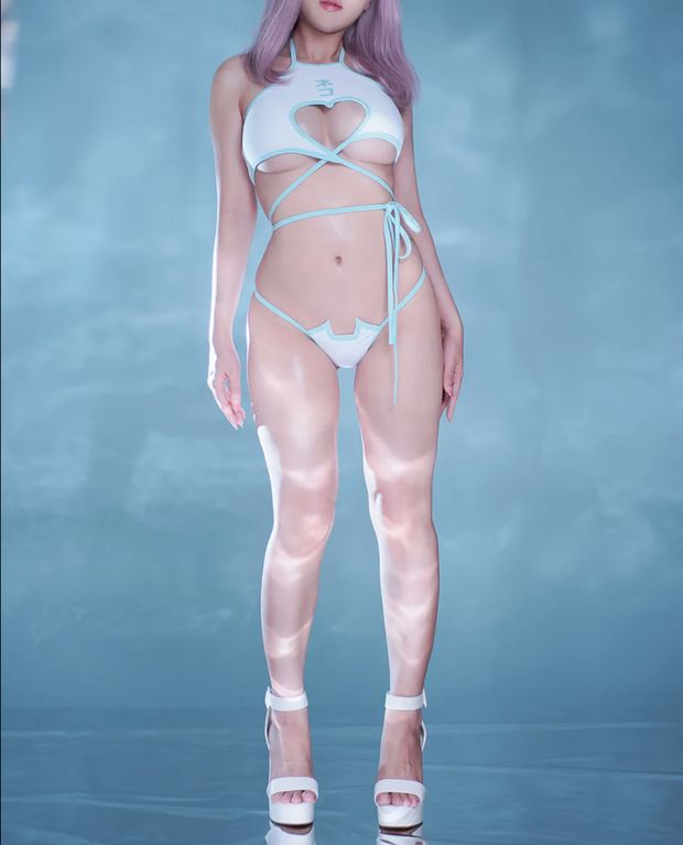 Slutty bikini