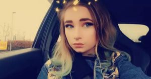 Sexy lil brunette cocktease Lou wanting some dick