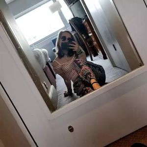 Sexy lil brunette cocktease Lou self shot