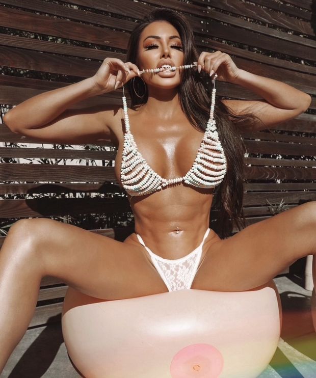 Holly in a bikini