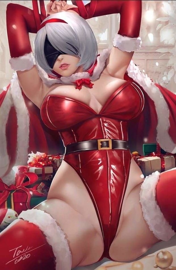 2B Nier Automata (Christmas)