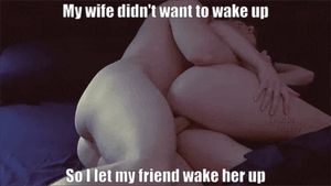 She gets mad when I wake her