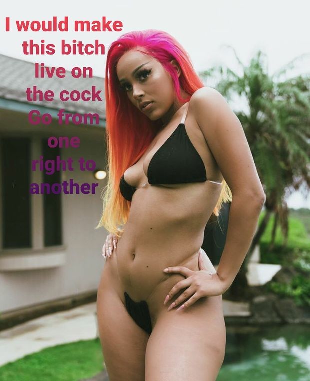 Wouldn't let her take a breath without a cock in her