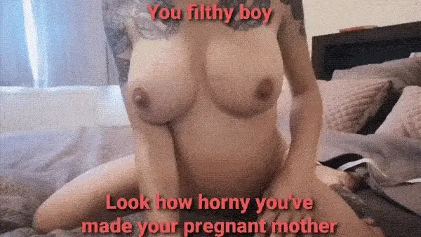 Mom's sex drive was supercharged once she was pregnant with our first