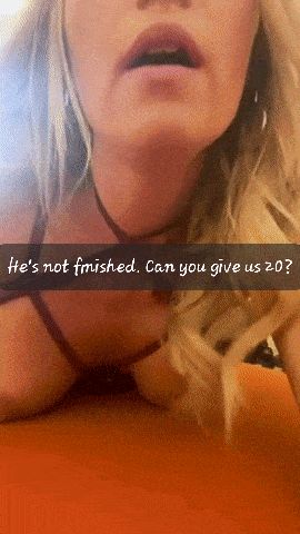 I'll give you 20, but you're riding me immediately after