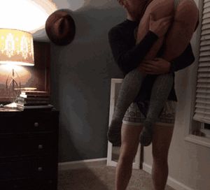 Let's see if I can make you cum over my shoulder...