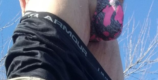 Bulging in my thong