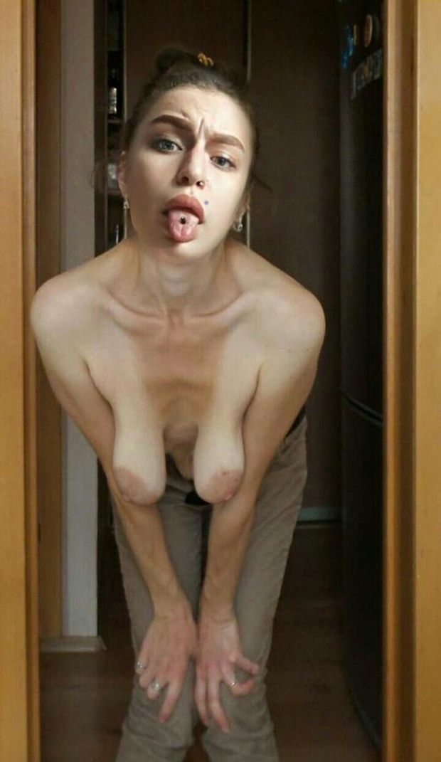 Empty saggy tits