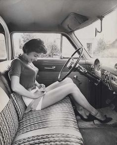 She can drive my car