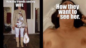 how my friends see my wife