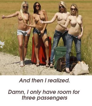 Wish I'd driven the van today!