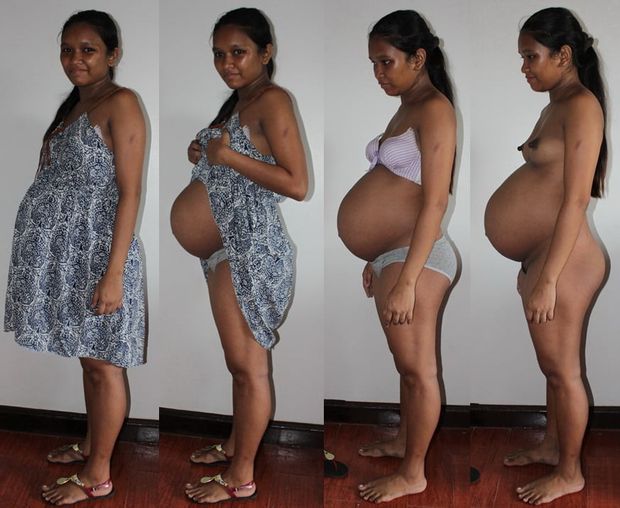 Asian preggy