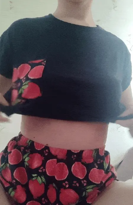 Flashing my tits