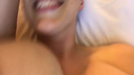 caught in her booby-trap