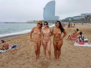 Nude beach friends
