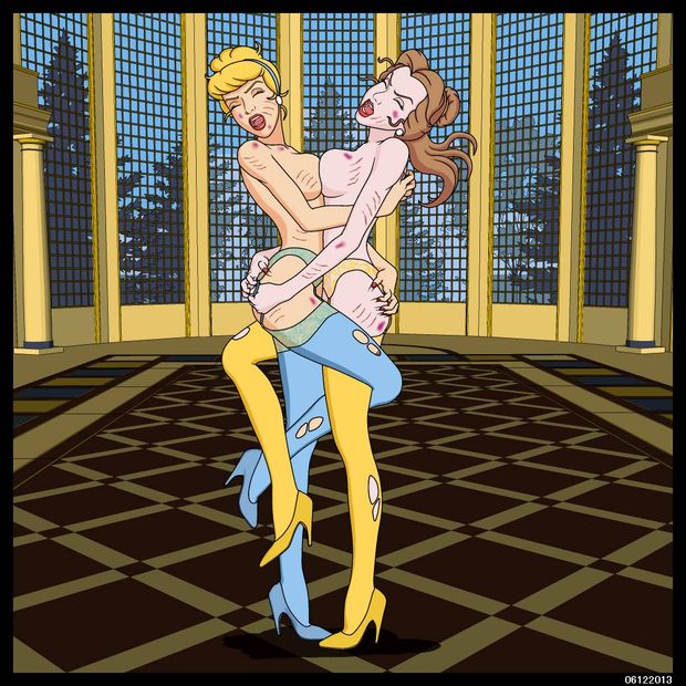 Belle Fighting Cinderella