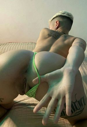 little green thong