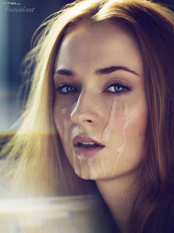 Sophie Turner cumshot