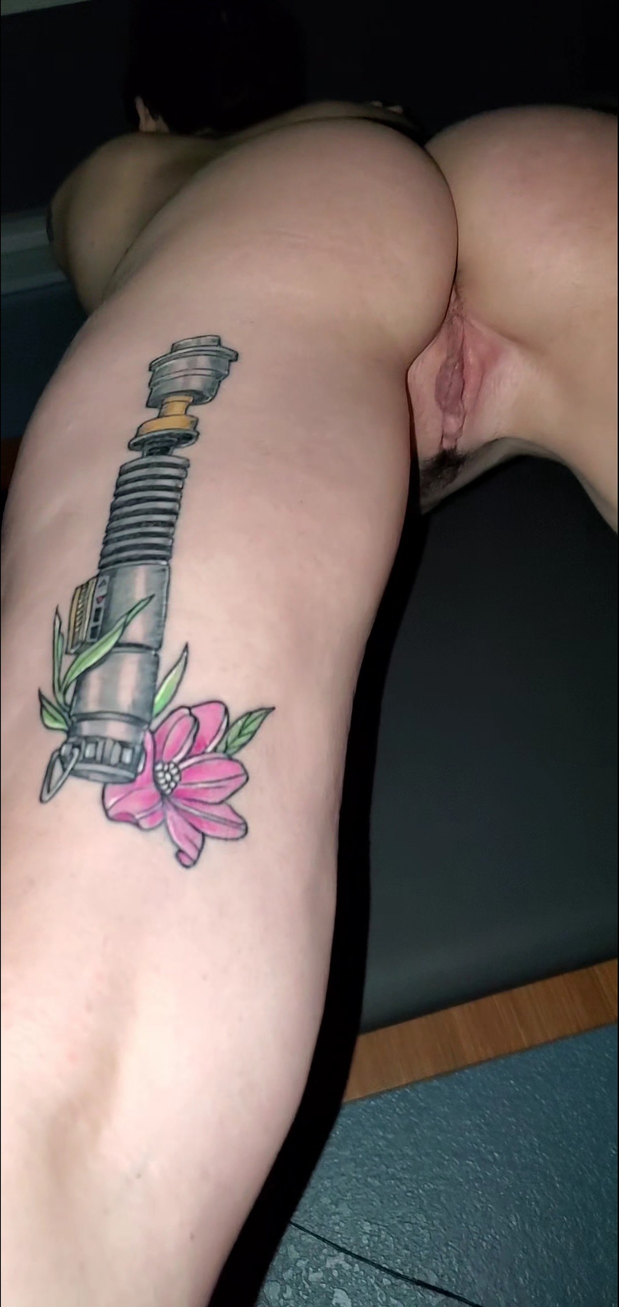 whats a nice light saber doing in a place like this