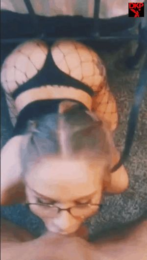 My Hot Nerd Loves A Big Creamy Facial