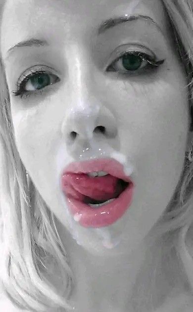 Black & white eyes facialized