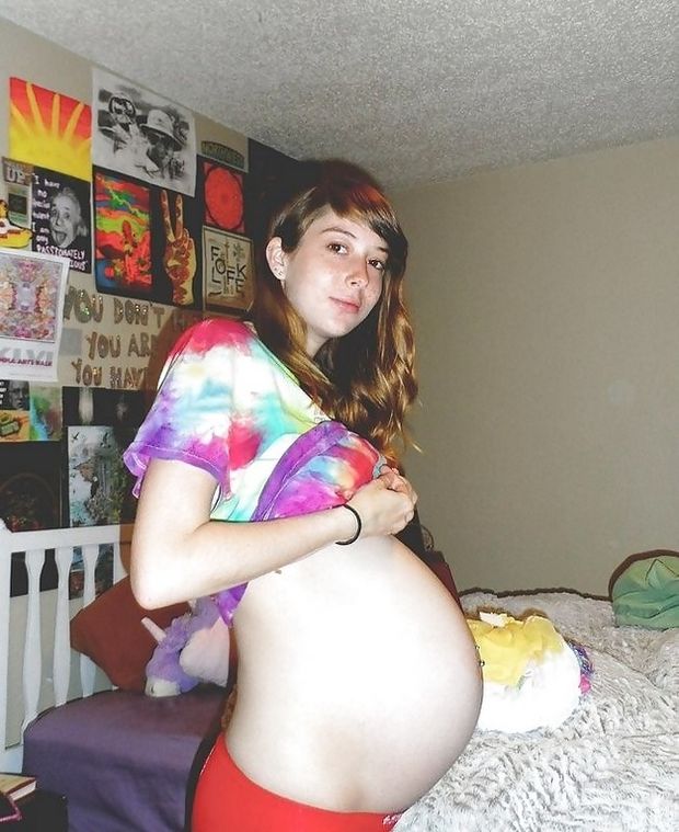 Cute Pregnant Teen