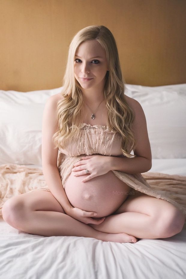 Beautiful Pregnant Blonde