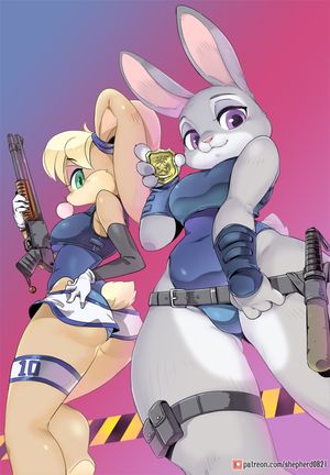 Police Bunnies