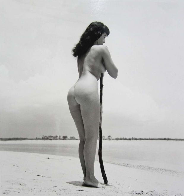 Bettie on the beach
