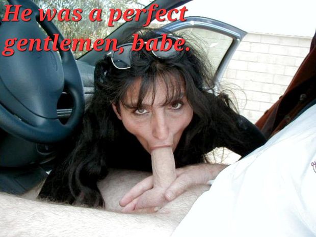 Wife paid for her ride!