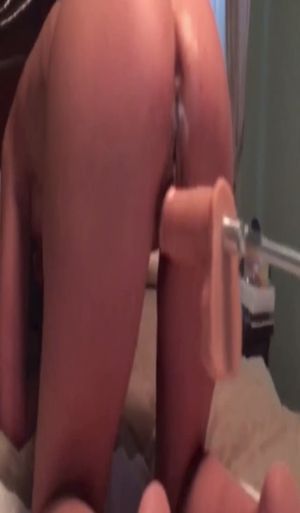 Sexy Hotwife moaning and creaming all over her favorite toy!