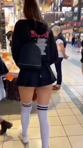 No underwear public porn gif No Panties Public Gifs - SEX.COM