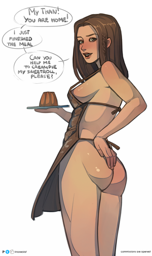 Lydia's sweetroll by LinaSwalaf