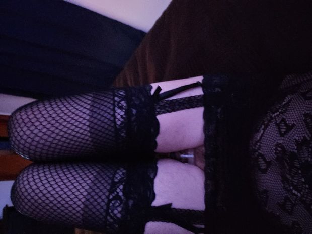 White tones from the headboard lights makes skin sexy pink