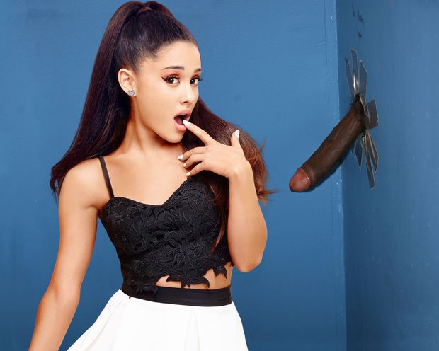 Ariana Grande in a Gloryhole