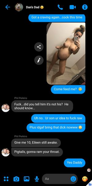 Cucked by your dad (fake fantasy conversation)