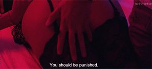 You've been a bad little slut