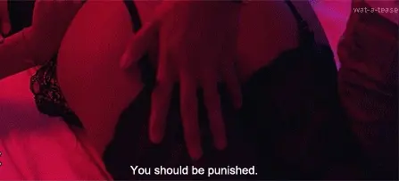 You've been a bad little slut