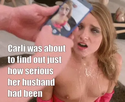 Cum covered hotwife