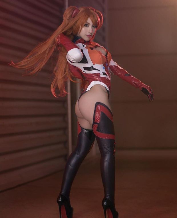 redhead cosplay cutie
