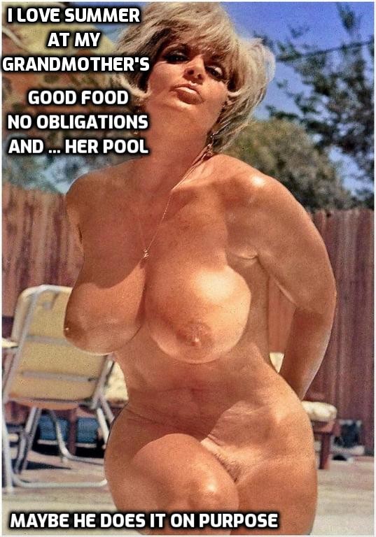 MAYBE HE DOES IT ON PURPOSE / GRANDMA'S POOL