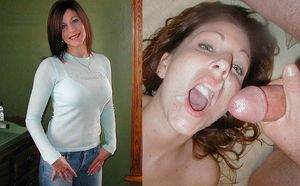 swallowing milf