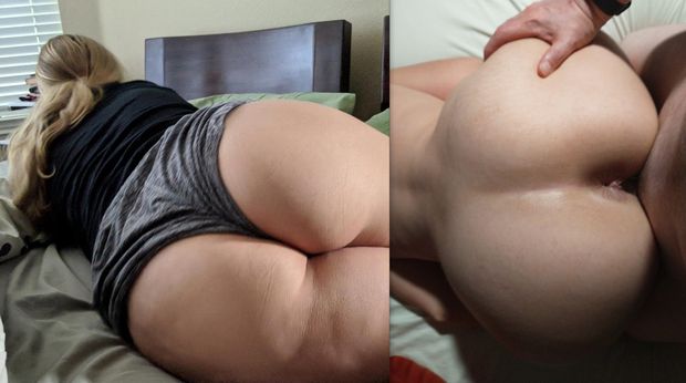 I grope & grope her soft, round ass till her holes get wet, then fuck that fat, sexy ass real good!