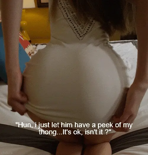 If he gets hard we’ll let him touch