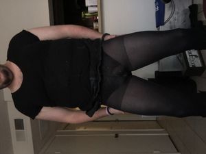 Me in pantyhose and panties