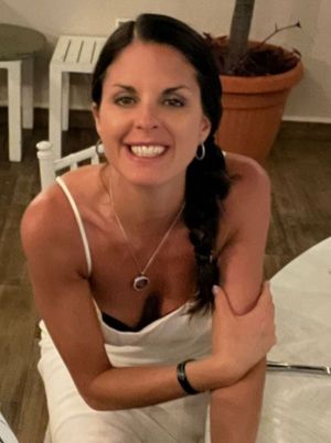 Keri downblouse smile