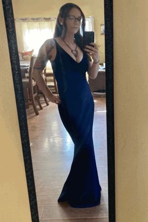 Tight Black dress...curves to share